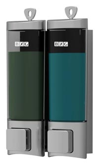 Дозатор для жидкого мыла BXG SD-2013C (двойной)
